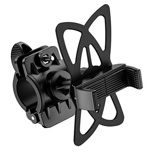 Produktbild: Anneome 1-teiliger Ständer Für Handy Fahrrad-telefonhalter Für Fahrrad -telefonhalter Schwarz Einfache Installation Und Robuste Konstruktion