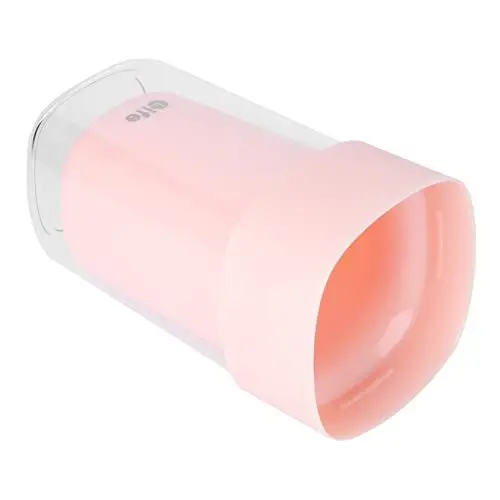 Produktbild: Anneome 1Stk Reisezahnputzbecher Zahnpasta-Abdeckungsschutz Zahnbürsten-Mundwasser-Organizer travel Toothbrush case Toothbrush Holder tragbare Kaffeetasse Zahnbürstenhalter für Kinder Rosa