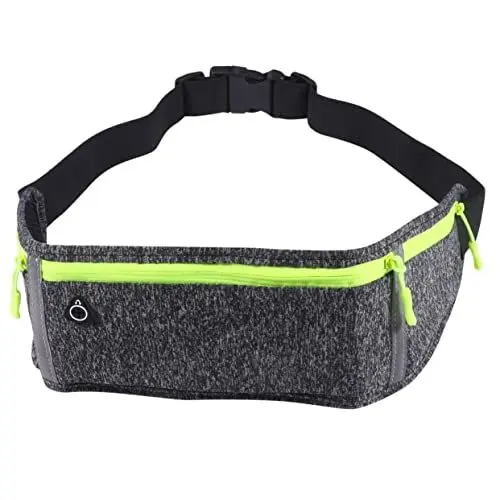 Produktbild: Anneome 1Stk Sport Bauchtasche Laufgürtel Selbstentleerender Abfluss für Boote sportliche Taille jogginggürtel Running Belt gymtasche laufende Hüfttasche Fachtasche läuft Nylon-Verbund-TPU