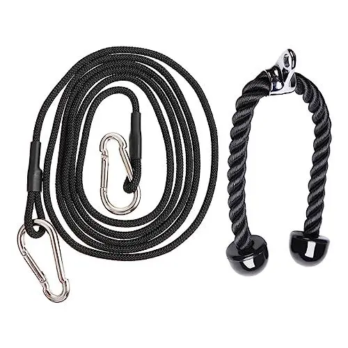 Produktbild: Anneome 1 Set DIY Fitnesszubehör Für Ganzheitliches Muskeltraining Verstellbare Geräte Für Brust Und Trizepsübungen Ideal Für Das Training Zu Hause Oder Unterwegs