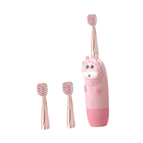 Produktbild: Anneome 4 Stücke Baby Zahnbürste Jungen Und Mädchen Elektrische Zahnbürste Zahnbürste Jungen Und Mädchen Zahnbürsten Für Kleinkinder Ipx7