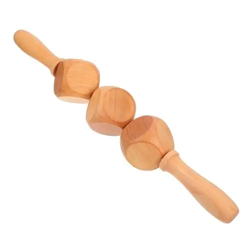 Produktbild: Anneome Natürliche Holz Massage Roller Manuelle Werkzeug für Tiefe Gewebe Massage Muskel