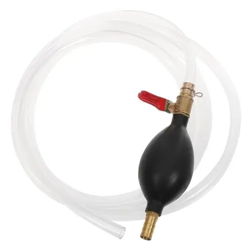 Produktbild: Anneome 1stück Handpumpe Für Benzin Und Flüssigkeiten Manuelle Ölabsaugpumpe Mit Luftkammer Für Und Werkstätten