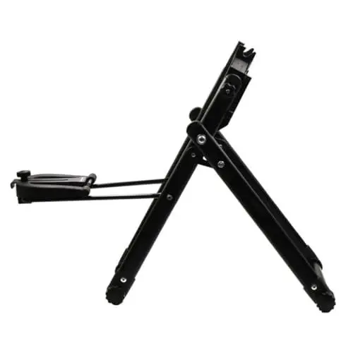Produktbild: Anneome 1stk Tuning-tabelle Fahrrad Werkzeug Fahrradfelge Werkzeug Rund Reifen Zentrierständer Werkzeug Zur Reparatur Von Fahrradrädern Kalibrierstand Heimtrainer Black Aluminiumlegierung
