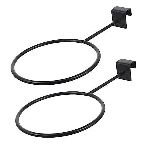 Produktbild: Anneome 2 Stück Ballhalterung Bällehalter Bälle Lagerregal Sportbälle Rack Displayhalterung Basketballständer Basketballhalter Korbbälle Displayhalter