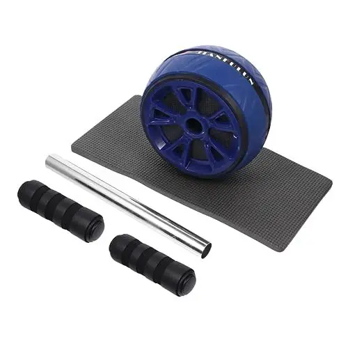 Produktbild: Anneome 2 Stück Fitness Ab Roller Bauchtrainingsgerät Ab Exercise Roller Wheel