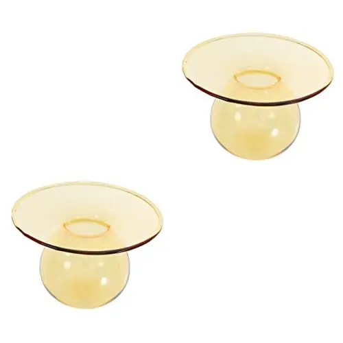 Produktbild: Anneome 2stücke Glass Pudding Cup Transparenter Dessertbecher Für EIS Cocktails Und Obst Für Partys Hochzeiten Und Familienfeiern Leicht Und Einfach Zu Reinigen