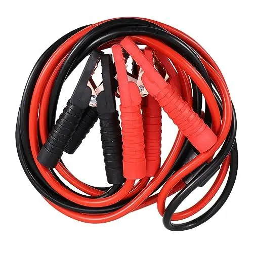 Produktbild: Anneome 3m Notfallkabel Für Fahrzeug Auto Stromkabel Batterie Notstromkabel Mit Hochfestem Spannfutter Für Einfache Handhabung Und Gute Leitfähigkeit