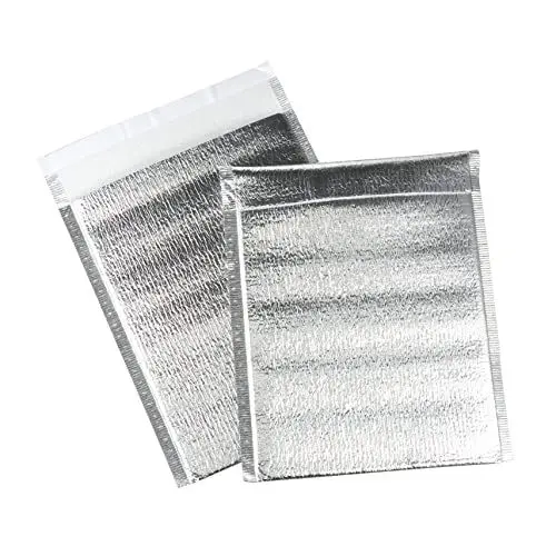 Produktbild: Anneome 40 Stk Folienbeutel Bienenwabe -versandtaschen -snack Wiederverwendbare Tasche Isolierte Lunchpakete Wiederverwendbare Isolierbeutel -mailer Liner Aluminiumfolie