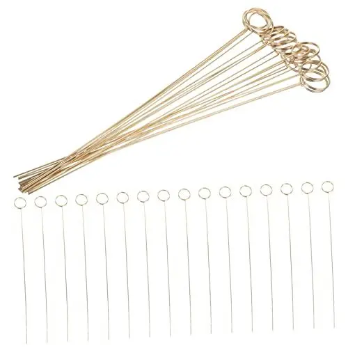Produktbild: Anneome 40 Stück Metallische Platzkartenhalter mit Rundclip Kartenhalter für Hochzeiten Partys Events Menükarten und Mehr Wiederverwendbar und Vielseitig Einsetzbar