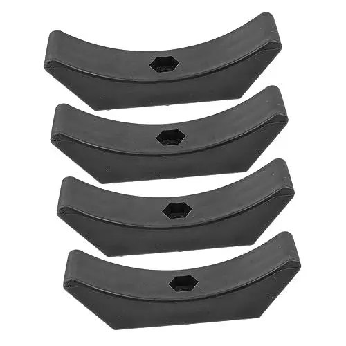 Produktbild: Anneome 4pcs Hantel-aufbewahrungsregal Hantelhalterung Hantelständer Fitnessgeräte-zubehör Schraubenloch Für Das Home-fitnessstudio