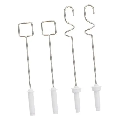 Produktbild: Anneome Pigmentmischwerkzeug-Set – 4-teiliger Elektrischer Make-up-rührer Mit Flachrührer
