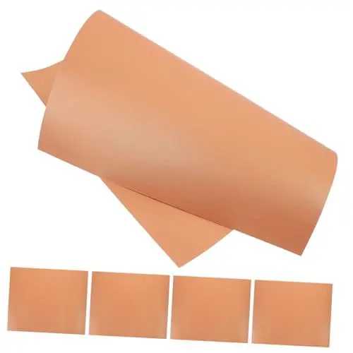 Produktbild: Anneome 5-teiliges BBQ-Grillmatten-Set antihaftbeschichtete Wiederverwendbare Grillmatten Fiberglas-Grillplatten zum Kochen im Freien sichere robuste Küchen-Backmatten