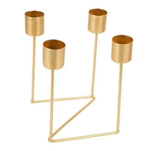 Produktbild: Anneome Adventskerzenständer Weihnachtskerzenhalter Kranz Kerzenzubehör Kerzendekoration Kerzenhalter Für Säulen Adventskerzenhalter Kerzenständer Aus Eisen