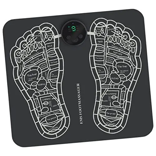 Produktbild: Anneome Massagematte Physiotherapie-Fußmassagegerät vibrierendes Fußmassagegerät fußmassageroller foot massager Fußpolster Elektrisches Sohlenmassagegerät aufladendes Massagekissen