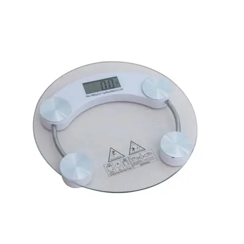 Produktbild: Anneome Personenwaage digitalwaage digiwaage geschenkeidee badezimmerwaage lcd whitn cadfi weight scale balancae- Gewicht menschlicher Körper Gesundheitsskala elektronische Waage 26c