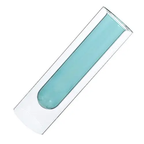 Produktbild: Anneome Hydroponische Reagenzglasvase Doppelschichtige Dekorative Vase Für Die Schreibtisch-bürodekoration Vase Ornament Robuster Stabiler Kreativer Pflanzenhalter Fürs Büro