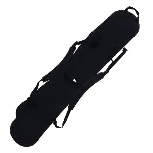 Produktbild: Anneome Snowboard Tasche wasserdichte Snowboard Abdeckung Mit Schultergurt Langebig Für Optimalen Schutz Und Aufbewahrung Elegant Schwarz