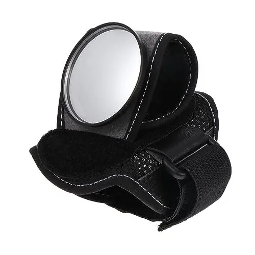 Produktbild: Anneome Spiegelarmband reflektorhalter stellspiegel reflektierende Armbänder Helmspiegel zum Radfahren Kunststoff-Handgelenkschutz für die Rückansicht 360°-Rückansicht-Armband Plastik
