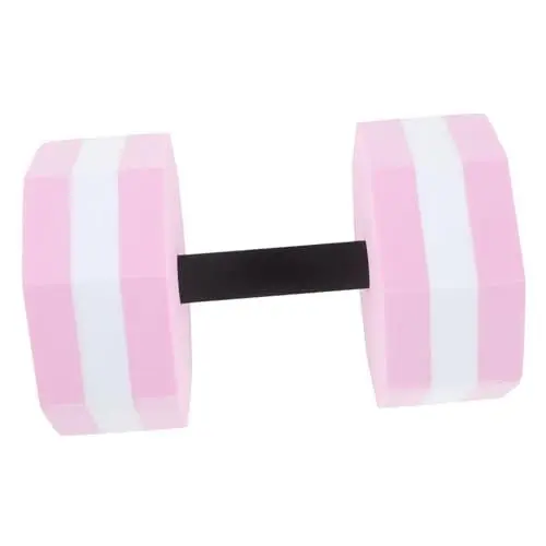 Produktbild: Anneome Wasserhanteln Übungsset Poolgewichte Ergonomischer Griff für Wassergymnastik 1 Stück Rosa Weiß Design