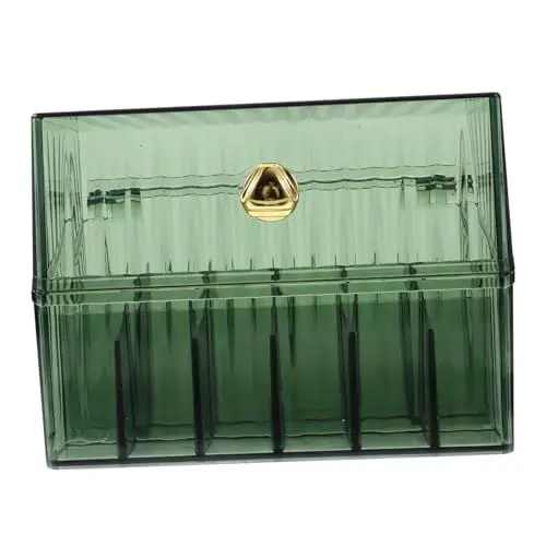 Produktbild: Anneome Lippenstift-Organizer mit Deckel praktischer Aufbewahrungshalter für Frauen ordentlicher Schlafzimmer-Lippenstiftbox