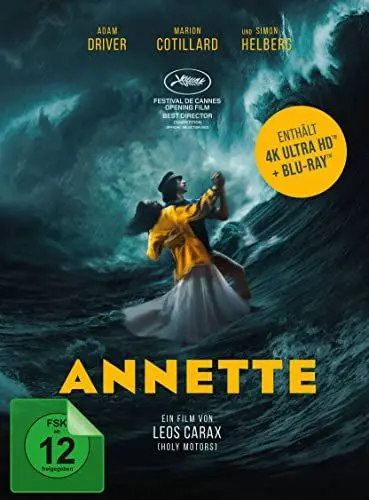 Produktbild: Annette - 2-Disc Limited Collector's Edition im Mediabook (4K Ultra HD) (+ Blu-ray2D)