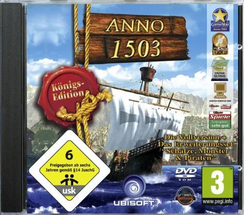 Produktbild: ANNO 1503 - Königsedition (Software Pyramide)