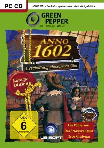 Produktbild: ANNO 1602 - Königsedition (Green Pepper) - (PC)