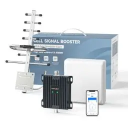 Produktbild: ANNTLENT Empfangsverstärker Handy Verstärker 4G LTE 800Mhz 2600Mhz Mobilfunk Verstärker Band 20/7, Signalverstärker 4G Alle Netze Data Repeater T-Mobile,Vodafone,O2-Unterstützung Aller Telefonisten