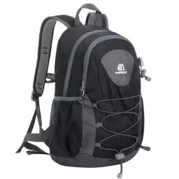 Produktbild: ANPTER Wanderrucksack Herren Damen Rucksack Wasserdicht 20L Trekkingrucksäcke Multifunktionale Outdoorrucksack Leicht Tagesrucksack Travel Daypack (20L Schwarz-neu Wanderrucksack)