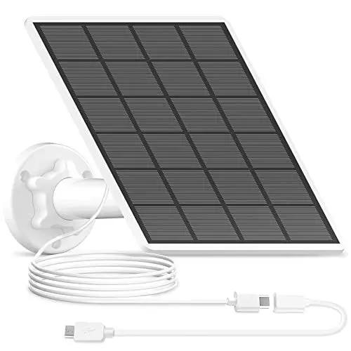 Produktbild: ANRAN 3W Solarpanel Batteriebetribene Überwachungskameras, Typ-C-Anschluss