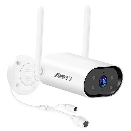 Produktbild: ANRAN 5MP FHD Überwachungskamera für Überwachungskamera Set WLAN, Ersatzüberwachungskamera Aussen WLAN,