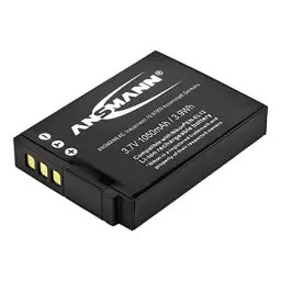 Produktbild: ANSMANN A-Nik ENEL 12 Li-Ion Digicam Akku 3,7V/1050mAh für Nikon Foto Digitalkamera / Ideal für professionelle und Hobby-Fotografie / Perfekt auch als Ersatzakku, oder Zweitakku