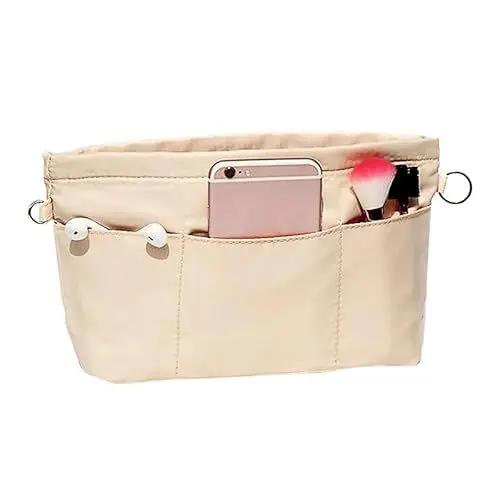 Produktbild: Ansodo Handtaschen Organizer,Taschenorganizer,Organizer Tasche, Innentaschen Für Handtaschen Mit Schlüsselkette,Innentaschen Für Handtaschen