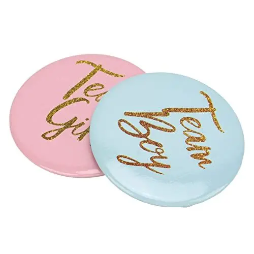 Produktbild: Anstecknadeln Zur Offenlegung des Geschlechts, Anstecknadeln Zur Offenlegung des Geschlechts des Babys, Attraktive Dekorative Accessoires für Babypartypartys, Kompaktes,Praktisches