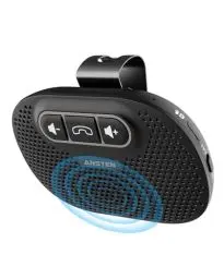 Produktbild: ANSTEN Freisprechanlage für Auto Bluetooth 5.0 Eingebautes Mikrofon, Freisprechanlage Auto Freisprecheinrichtung für GPS, Musik, Anrufe, Lautstärkeregelung, iOS Siri und Sprachassistent