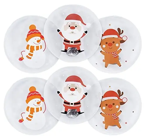 Produktbild: Anstore 6X Taschenwärmer - Wiederverwendbarer Handwärmer für Kinder - Handwärmer Weihnachten(Weihnachtsmann/Schneemann/Rentier)
