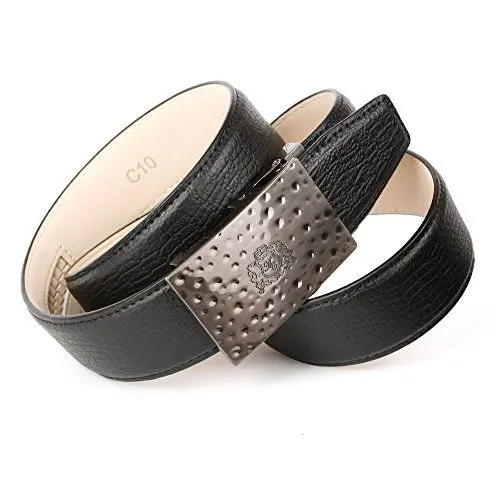 Produktbild: Anthoni Crown Herren A32C10 Gürtel, Schwarz (Schwarz 010), 90