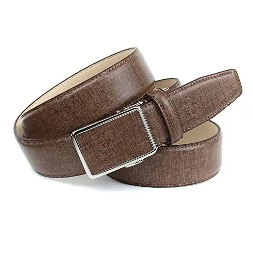 Produktbild: Anthoni Crown Herren Ledergürtel Gürtel, Braun, 90