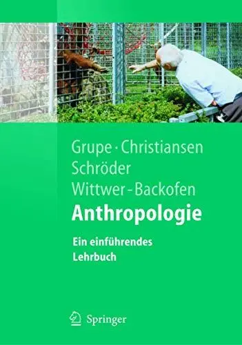 Produktbild: Anthropologie: Ein einführendes Lehrbuch (Springer-Lehrbuch)