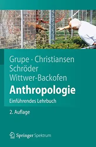 Produktbild: Anthropologie: Einführendes Lehrbuch (Springer-Lehrbuch)