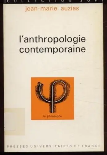Produktbild: Anthropologie contemporaine (l')