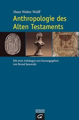 Produktbild: Anthropologie des Alten Testaments