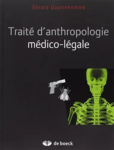 Produktbild: Traité d'anthropologie médico-légale