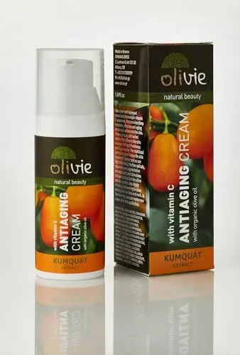 Produktbild: Anti-Aging- und straffende Gesichtscreme mit Vitamin C und Kumquat-Extrakt