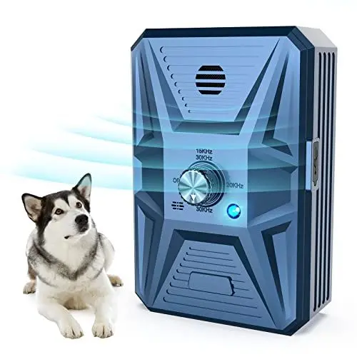Produktbild: Antibell für Hunde Hund Antibell Gerät Ultraschall Anti Bellgerät Bellenstopper Antibell für Hunde Sicheres Hundebellen-Abschreckmittel Hunderinden