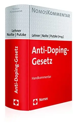 Produktbild: Anti-Doping-Gesetz: Handkommentar