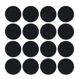 Produktbild: Antirutsch Pads, 50 mm Selbstklebend Möbelstopper Gummi Anti Rutsch Pads für Sofa Stühle Füße Stopper, Ideal für Fliesenböden, Holzlaminatböden (16 Stück)