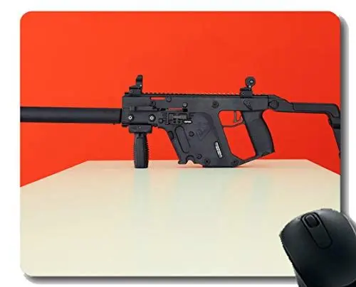 Produktbild: Anti-Rutsch-Mauspad-Matte, Vektor-Super V-Militärmaschinengewehr Mousepad