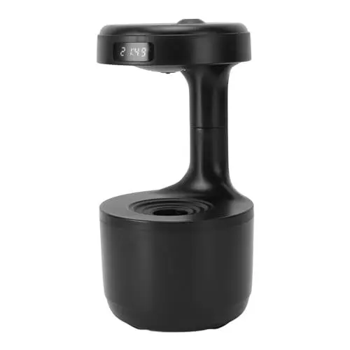 Produktbild: Anti-Schwerkraft-Wassertropfen-Luftbefeuchter, USB-betriebener Nebel-Luftbefeuchter (BLACK)